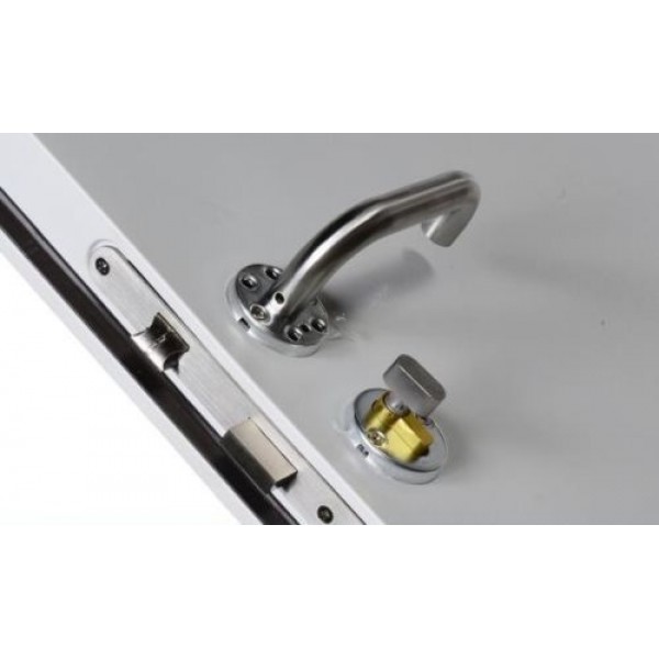 Lock, Handle & Key Set c/w Thumb Turn Inside,  Key Lock Exterior + 3 Keys + Handle